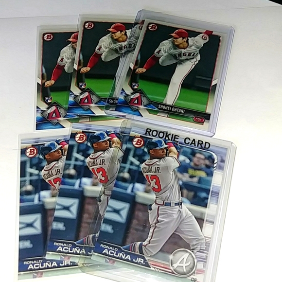 Ohtani & Acuna Jr Rookies #78 & #49